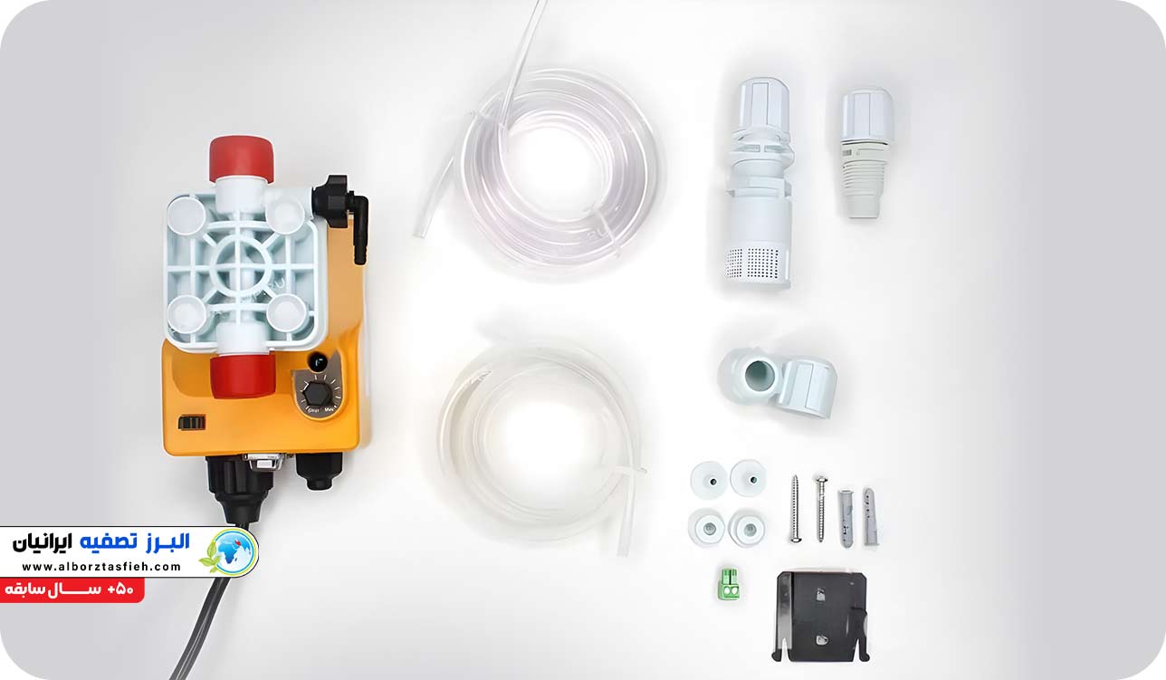 قطعات دوزینگ پمپ اینجکتا 5 لیتر 5 بار المپیا Injecta Olimpia 5-5